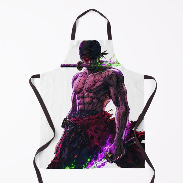 Item preview, Zoro King of Hell T-Shirt | Roronoa Zoro Anime Gift | One Piece Santoryu Sword Style Apparel | Pirate Hunter Hoodie designed and sold by c_artist.