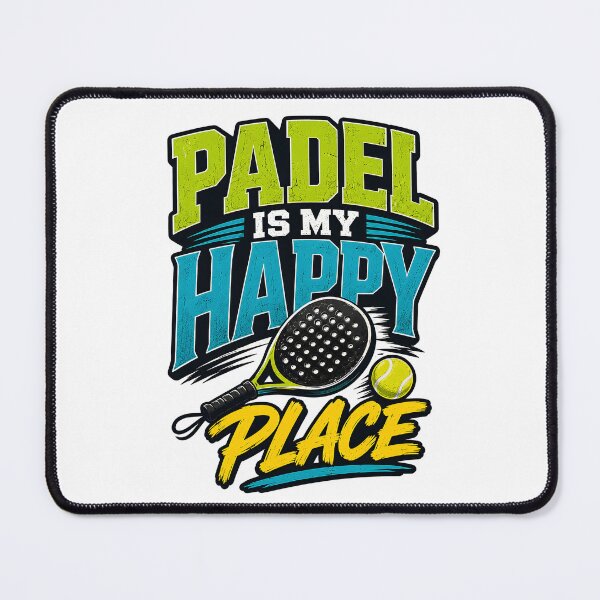 Item preview, Padel Is My Happy Place Retro Sport designed and sold by Mr Lee.