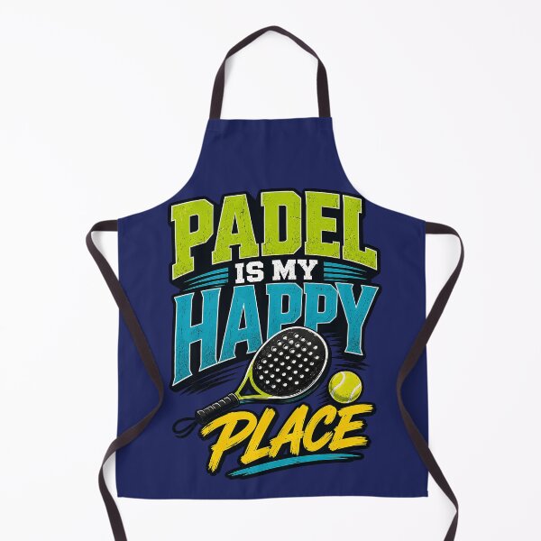 Item preview, Padel Is My Happy Place Retro Sport designed and sold by Mr Lee.