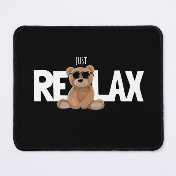 Item preview, Cute Chill Bear Aesthetic | Funny Relaxing Vibes designed and sold by RajDeals.