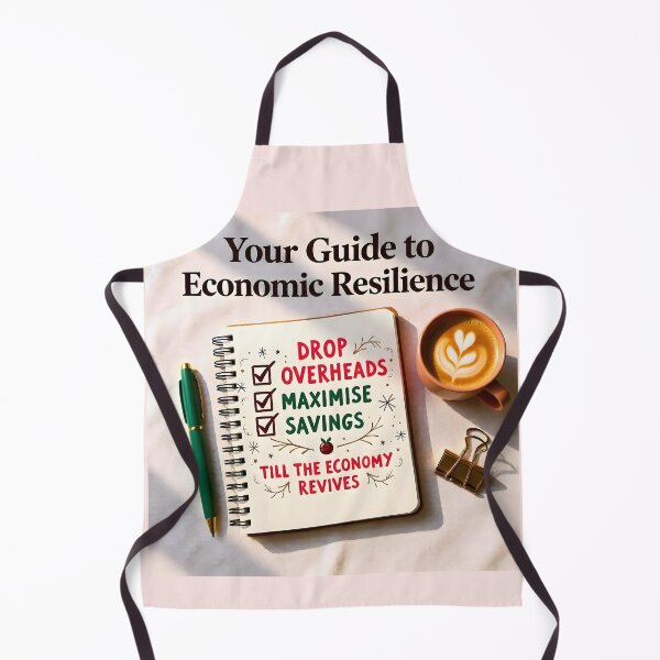 Item preview, Witty Till The Economy Revives Coffee Journal Ad designed and sold by Creative-RE.