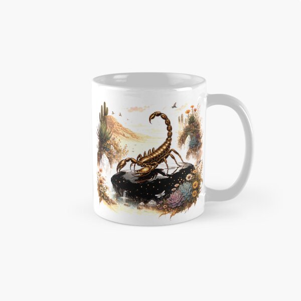 Item preview, Golden Emperor Scorpion Oasis designed and sold by Neural-canvas.