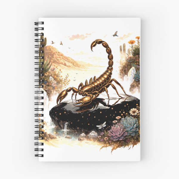Item preview, Golden Emperor Scorpion Oasis designed and sold by Neural-canvas.