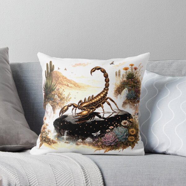 Item preview, Golden Emperor Scorpion Oasis designed and sold by Neural-canvas.