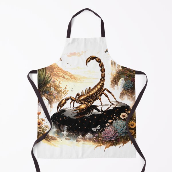 Item preview, Golden Emperor Scorpion Oasis designed and sold by Neural-canvas.