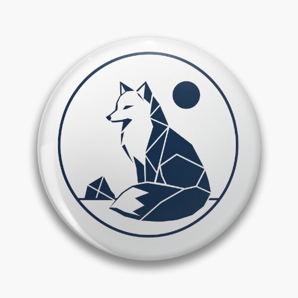 Item preview, Arctic Fox Emblem designed and sold by Norvian.