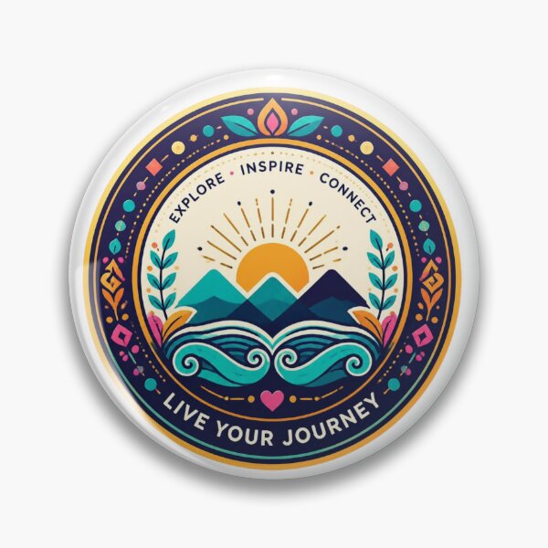 Item preview, EXPLORE • INSPIRE • CONNECT — LIVE YOUR JOURNEY  designed and sold by Designs By Ms Mal_Tas.