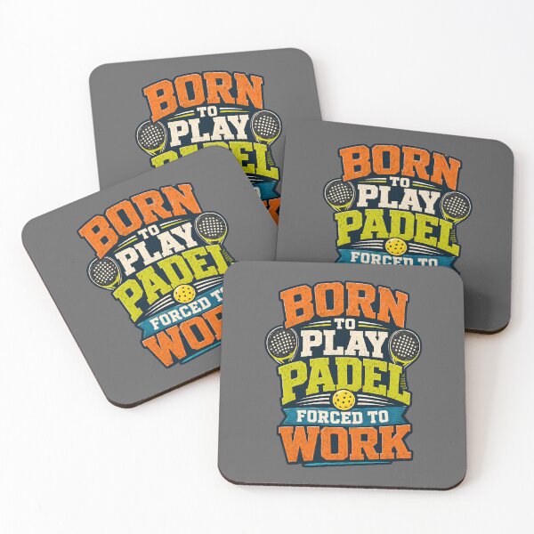 Item preview, Born to Play Padel Forced to Work Sport designed and sold by Mr Lee.