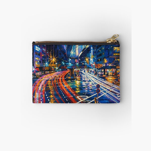Item preview, Light City Night Painting designed and sold by Satyabenjamin.
