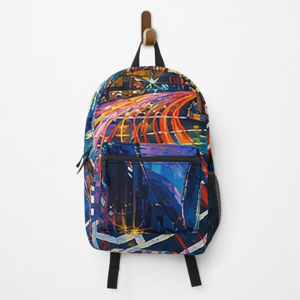 Item preview, Light City Night Painting designed and sold by Satyabenjamin.