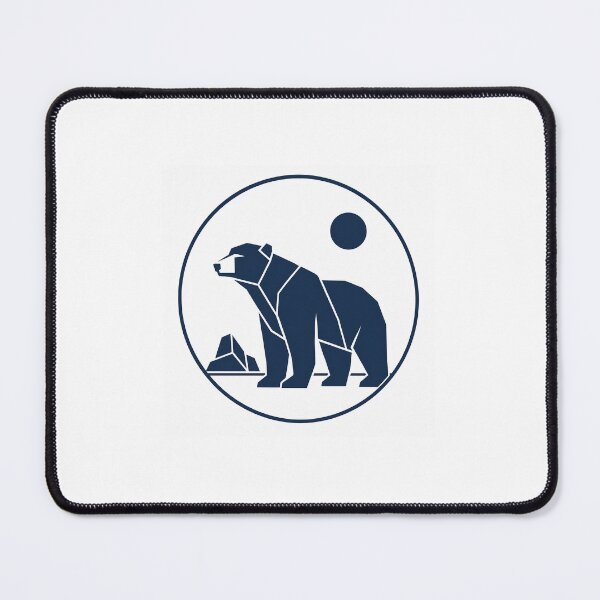 Item preview, Polar Bear Emblem designed and sold by Norvian.