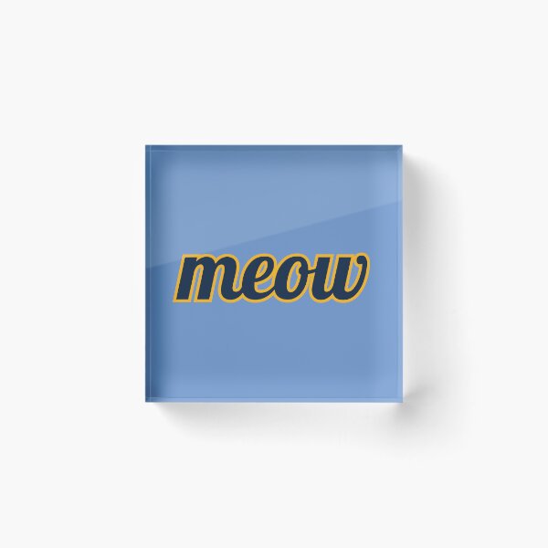 Item preview, Meow - Quinnipiac Bobcats designed and sold by titanic415.