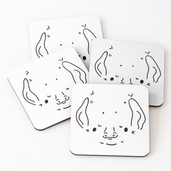 Item preview, Minimalist bat face designed and sold by Bloom & Stick.