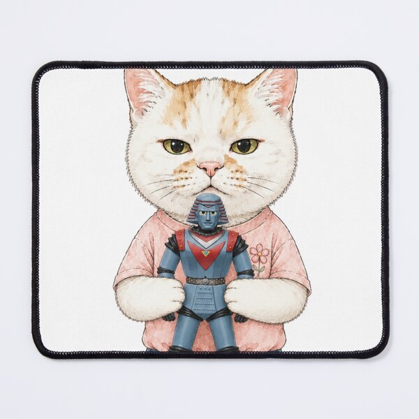 Item preview, Cat with Giant Robo Toy designed and sold by Komatoya.