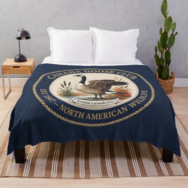 Item preview, Canada Goose Club Vintage Badge North American Wildlife designed and sold by CalmCapy Co.