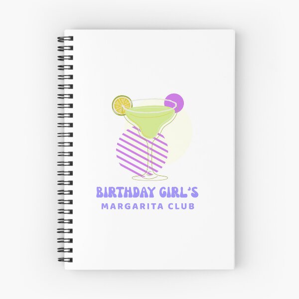 Item preview, Birthday Girl's Margarita Club | Funny Birthday Margarita Shirt | Retro Cocktail Party Design designed and sold by luckyhue.