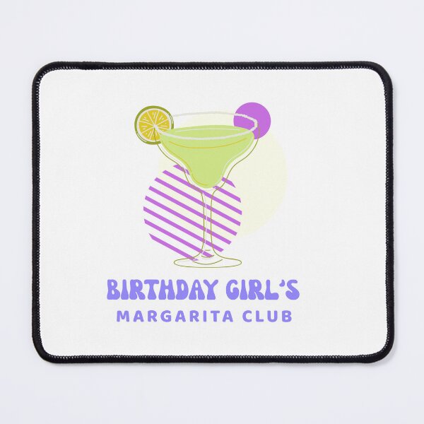 Item preview, Birthday Girl's Margarita Club | Funny Birthday Margarita Shirt | Retro Cocktail Party Design designed and sold by luckyhue.