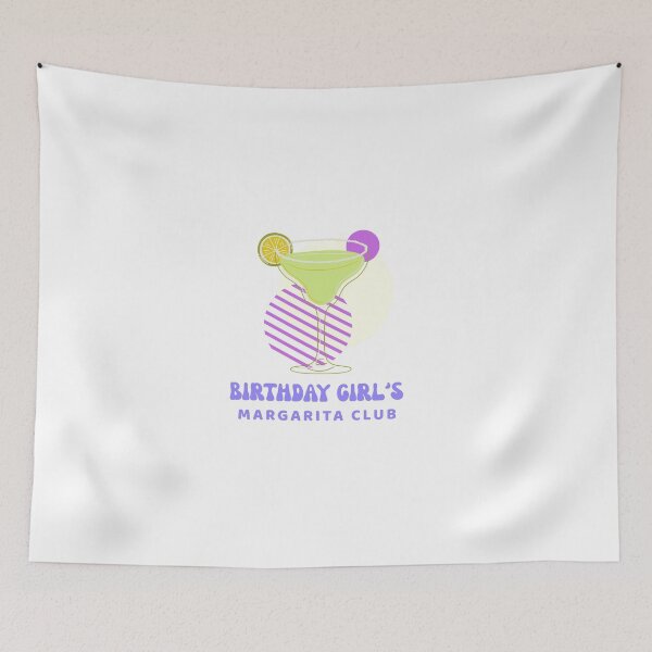 Item preview, Birthday Girl's Margarita Club | Funny Birthday Margarita Shirt | Retro Cocktail Party Design designed and sold by luckyhue.