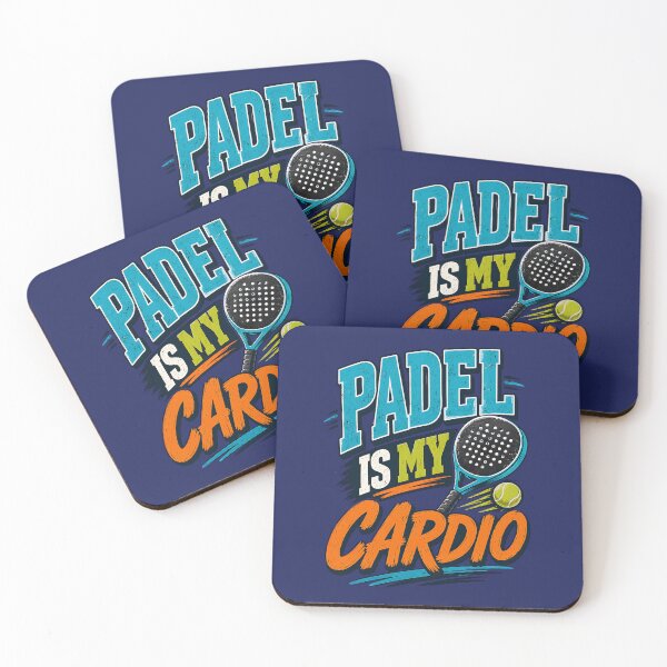 Item preview, Padel Is My Cardio Funny Retro Sport designed and sold by Mr Lee.