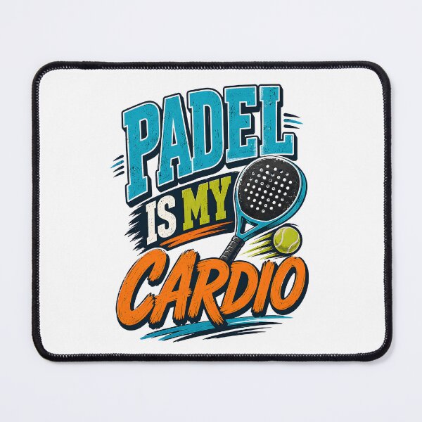 Item preview, Padel Is My Cardio Funny Retro Sport designed and sold by Mr Lee.