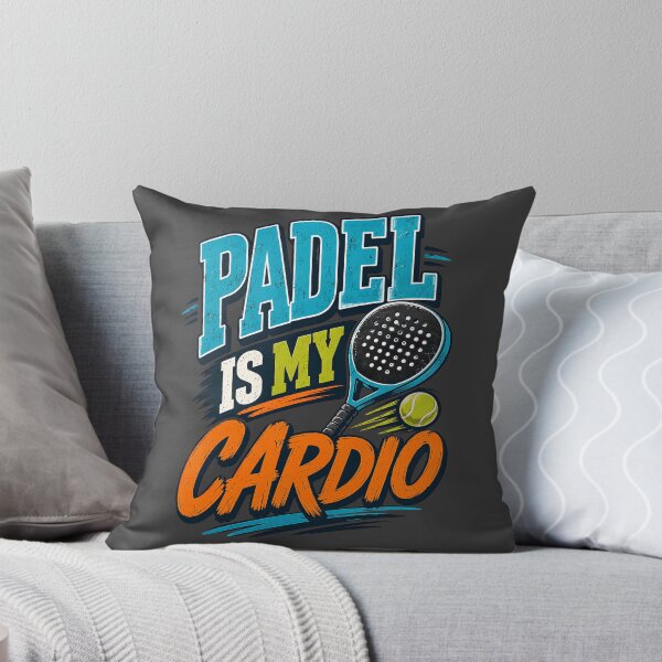 Item preview, Padel Is My Cardio Funny Retro Sport designed and sold by Mr Lee.