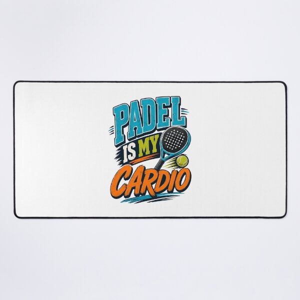 Item preview, Padel Is My Cardio Funny Retro Sport designed and sold by Mr Lee.