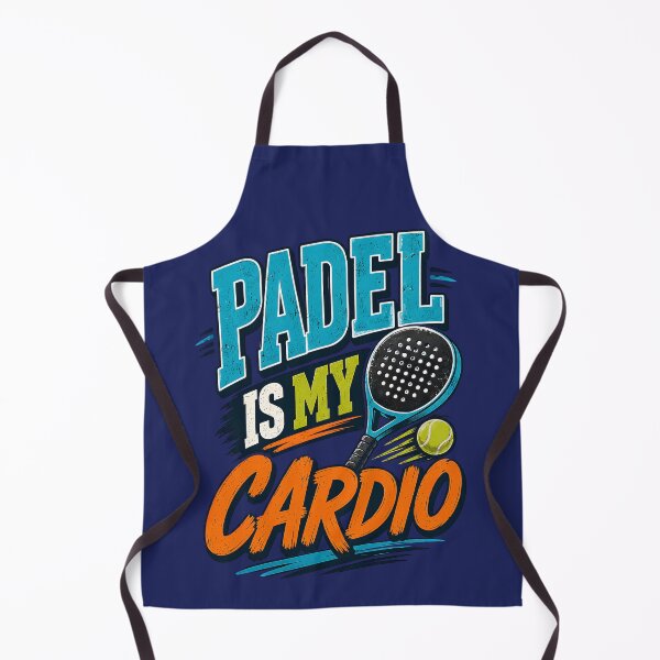 Item preview, Padel Is My Cardio Funny Retro Sport designed and sold by Mr Lee.