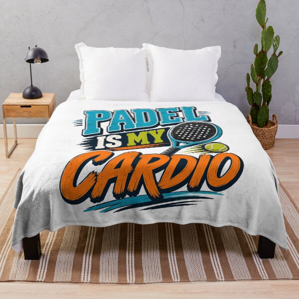 Item preview, Padel Is My Cardio Funny Retro Sport designed and sold by Mr Lee.