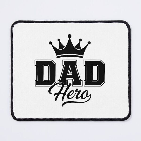 Item preview, Dad Hero Typography Vintage Fathers Day Design designed and sold by Craft99.