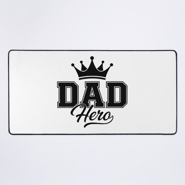 Item preview, Dad Hero Typography Vintage Fathers Day Design designed and sold by Craft99.