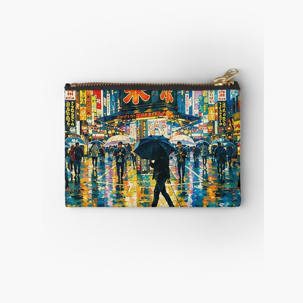 Item preview, Busy Road Rain Painting  designed and sold by Satyabenjamin.