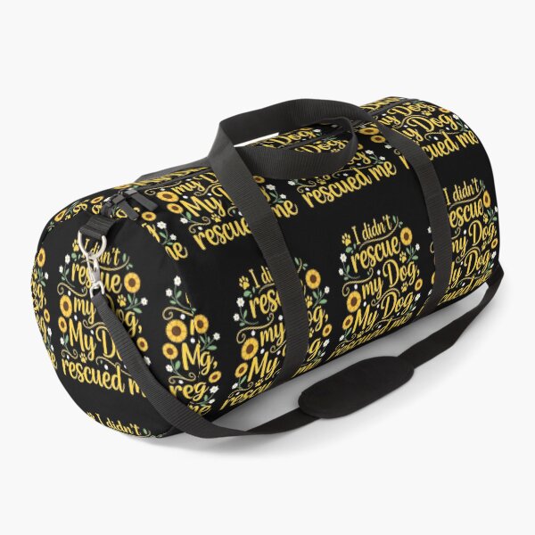 Item preview, My Dog Rescued Me Sunflower Pet Quote designed and sold by Dmo3HarkoArt.