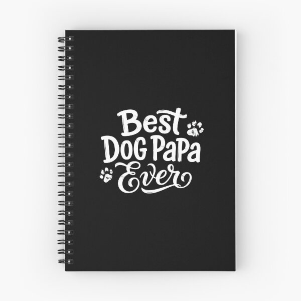Item preview, Best Dog Papa Ever Quote with Paw Prints designed and sold by Dmo3HarkoArt.