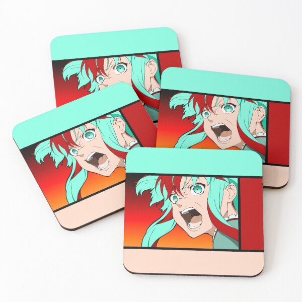 Item preview, Yuno Gasai orange background designed and sold by dcdoes.