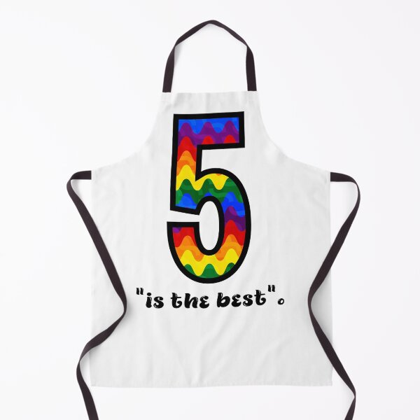 Item preview, Number five designed and sold by Ticklecoloring.