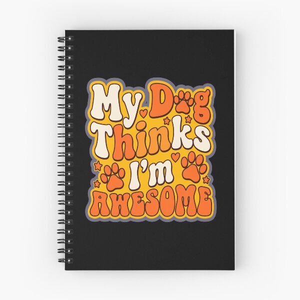 Item preview, My Dog Thinks I am Retro Wavy Graphic designed and sold by Dmo3HarkoArt.