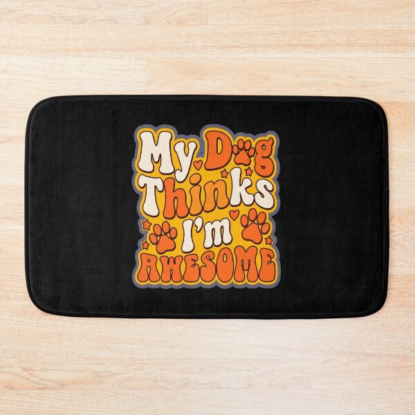 Item preview, My Dog Thinks I am Retro Wavy Graphic designed and sold by Dmo3HarkoArt.
