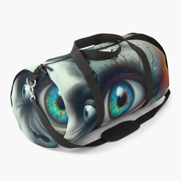 Item preview, Cosmic Third Eye Surrealism Cracked Face Horror Art designed and sold by LujziWorld.