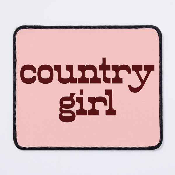 Item preview, Country Girl Aggie Maroon Western Font designed and sold by titanic415.