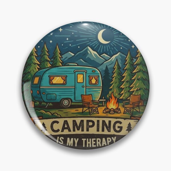 Item preview, Cozy Forest Camping Sticker designed and sold by GabeMountainArt.