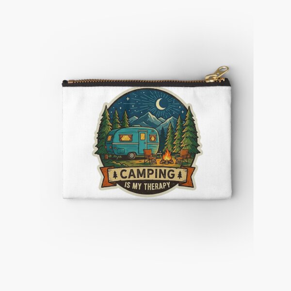 Item preview, Cozy Forest Camping Sticker designed and sold by GabeMountainArt.
