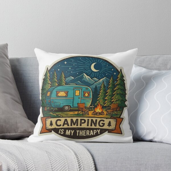 Item preview, Cozy Forest Camping Sticker designed and sold by GabeMountainArt.