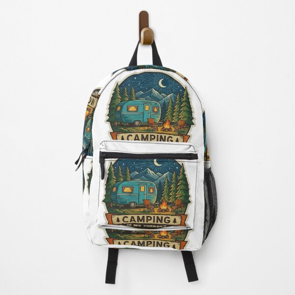 Item preview, Cozy Forest Camping Sticker designed and sold by GabeMountainArt.