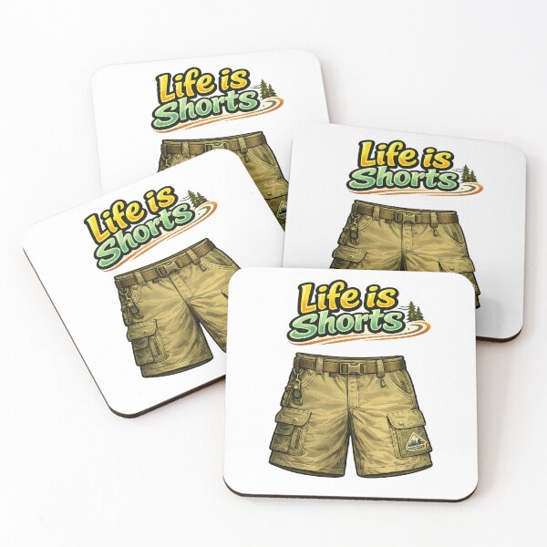 Item preview, Life is shorts. Go hiking. designed and sold by color4all.
