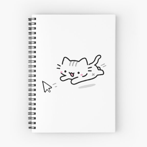 Item preview, Cute Cat Chasing Windows Cursor Retro Internet Nostalgia designed and sold by TrxshWear.