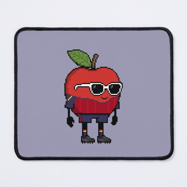 Item preview, Apple Pixel in a Soccer Uniform 25 designed and sold by White Rim Mates.