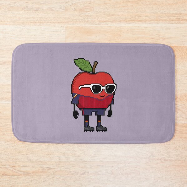 Item preview, Apple Pixel in a Soccer Uniform 25 designed and sold by White Rim Mates.
