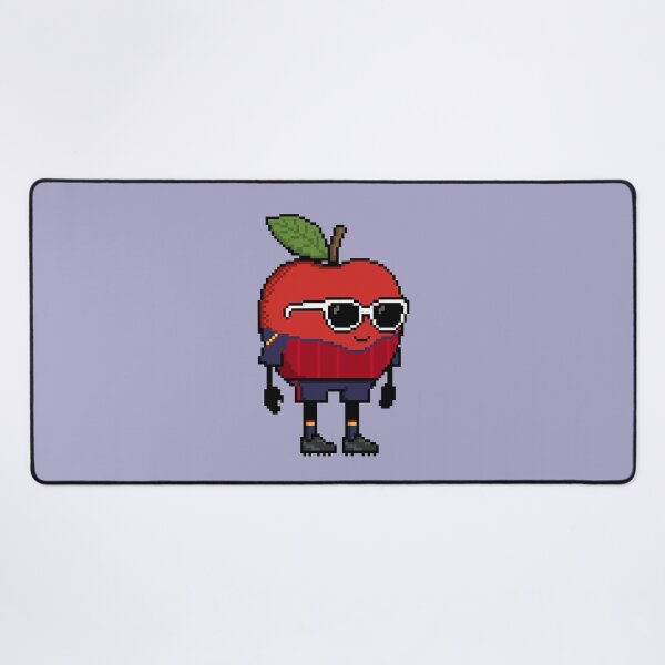 Item preview, Apple Pixel in a Soccer Uniform 25 designed and sold by White Rim Mates.