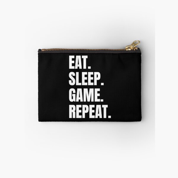 Item preview, Eat Sleep Game Repeat Funny Gamer Quote designed and sold by Vision Crafted.