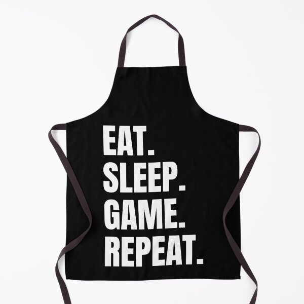 Item preview, Eat Sleep Game Repeat Funny Gamer Quote designed and sold by Vision Crafted.